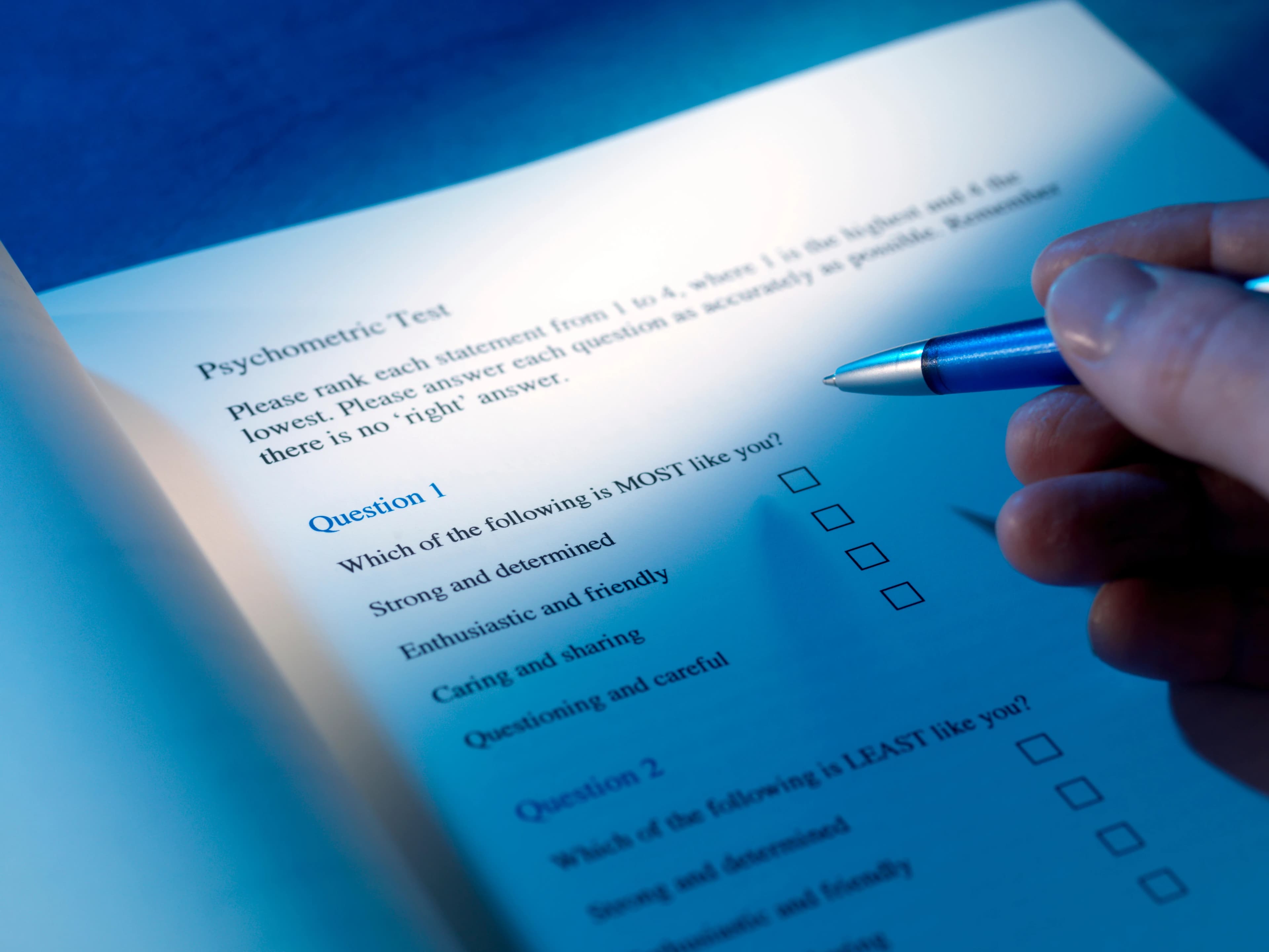 심리검사 배경 이미지